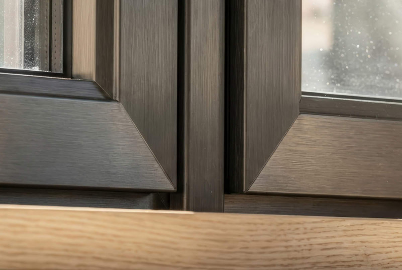 Фото: окна с ламинацией пленка Continental, ламинация окон Рехау. Источник @ Kupiokno.ru